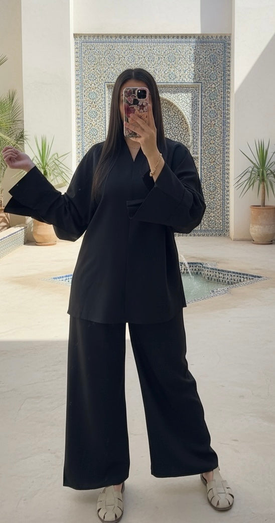 Ensemble noir mastour Bayam