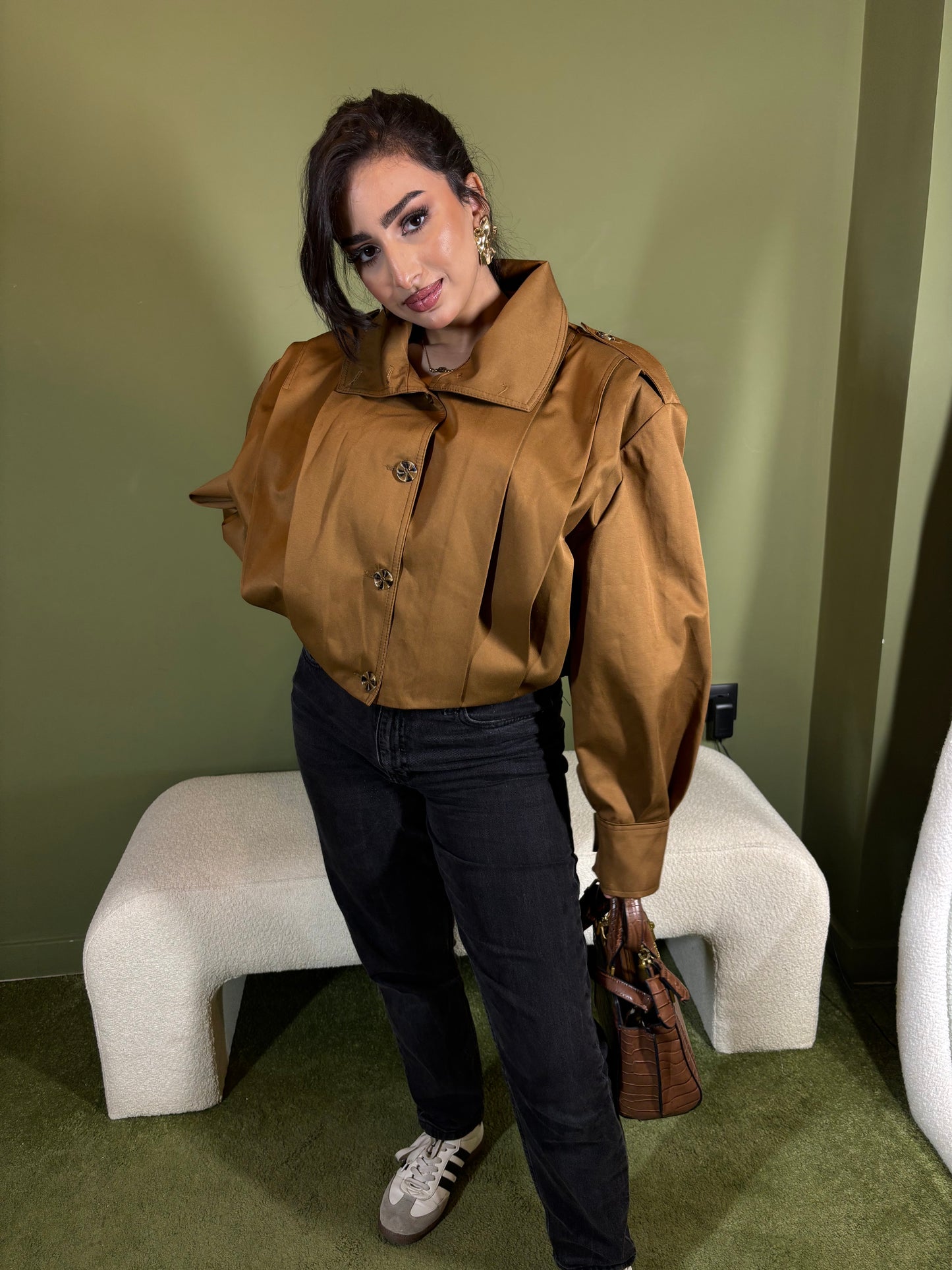 Veste bombers épaisse