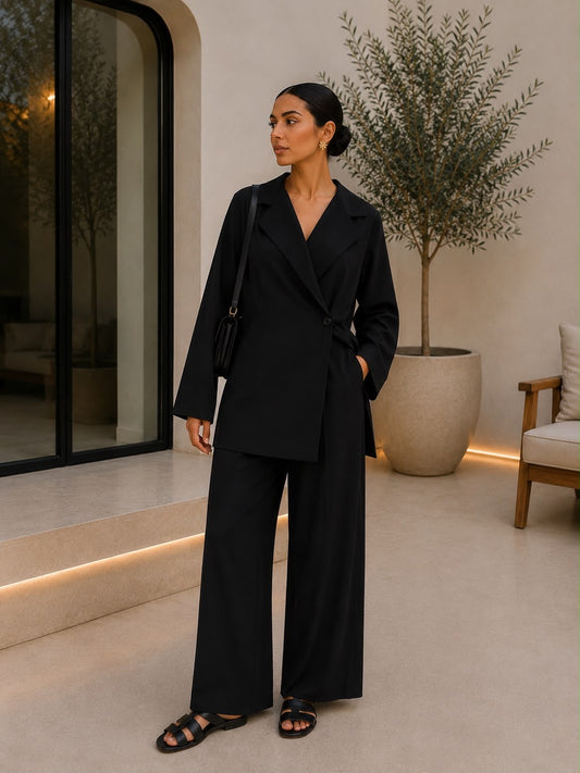Ensemble blazer et pantalon