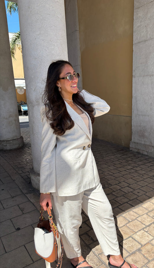 Ensemble tailleur structuré Mia