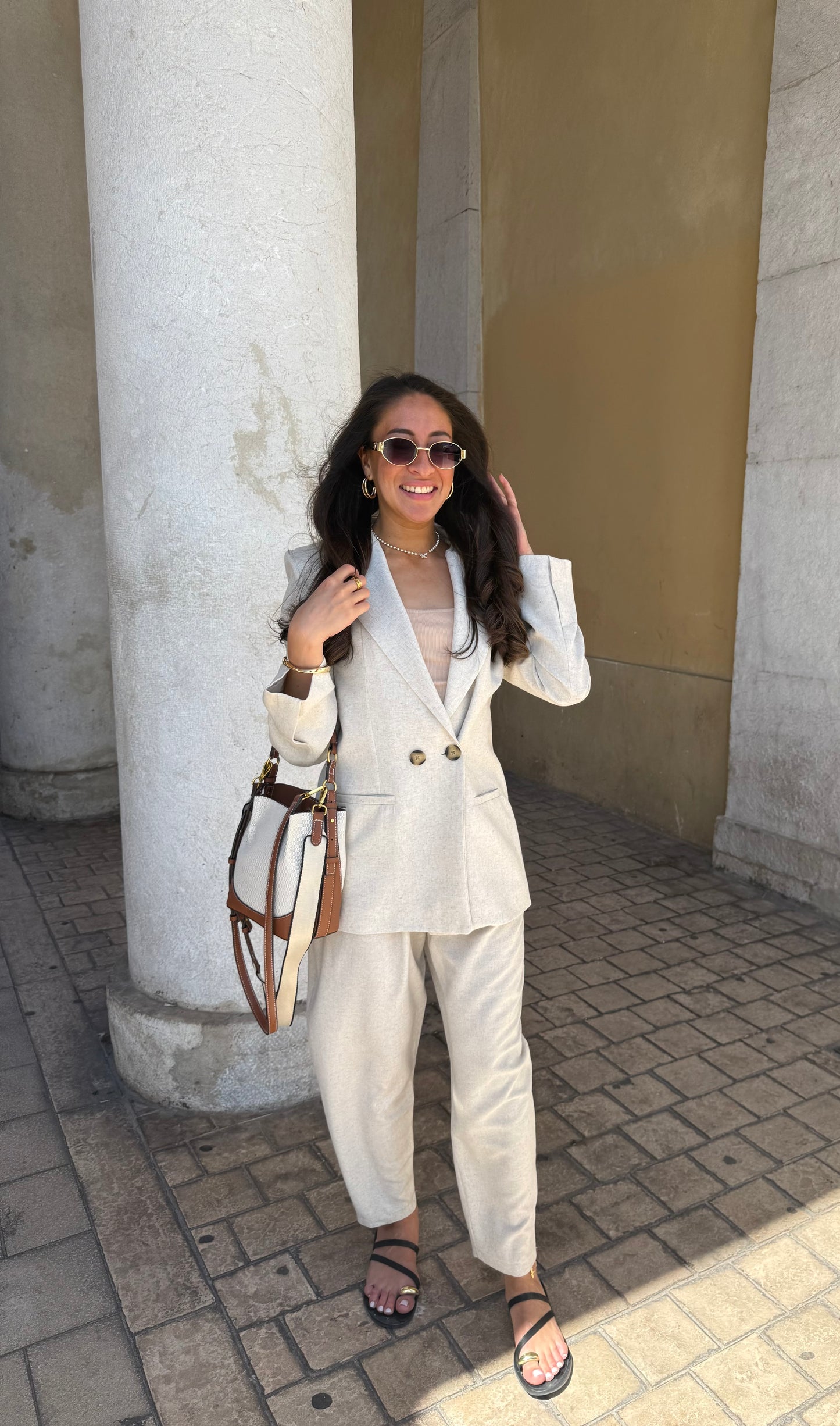 Ensemble tailleur structuré Mia